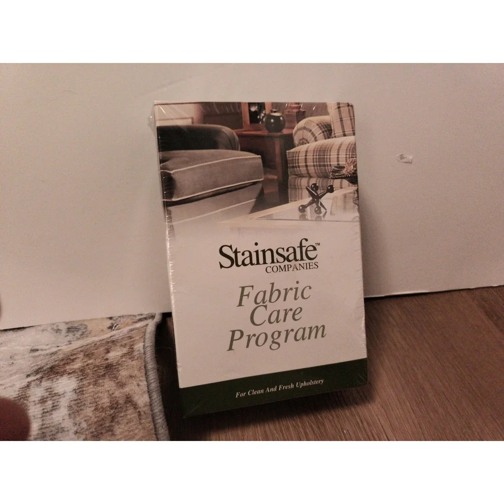 StainSafe Wood Care Program-Polish/Cleaner/Applicator Cloth -New/Sealed